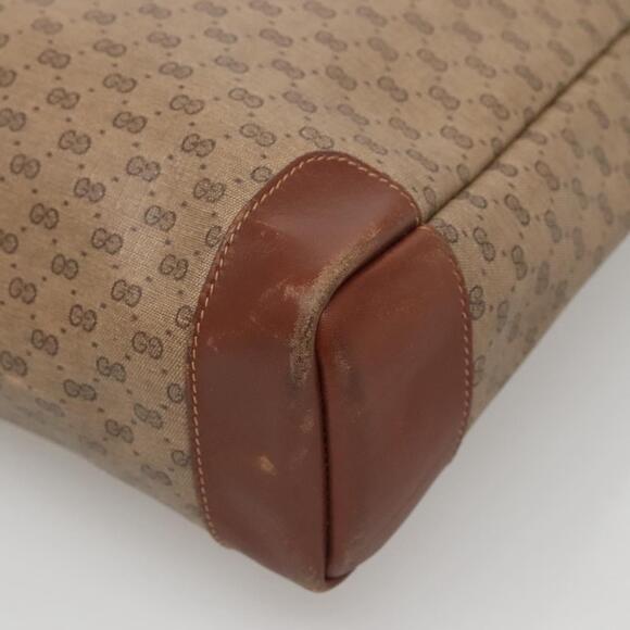 GUCCI Micro GG Supreme Tote Bag Pvc Beige Gold 002 37 002 37 - Picture 12 of 16